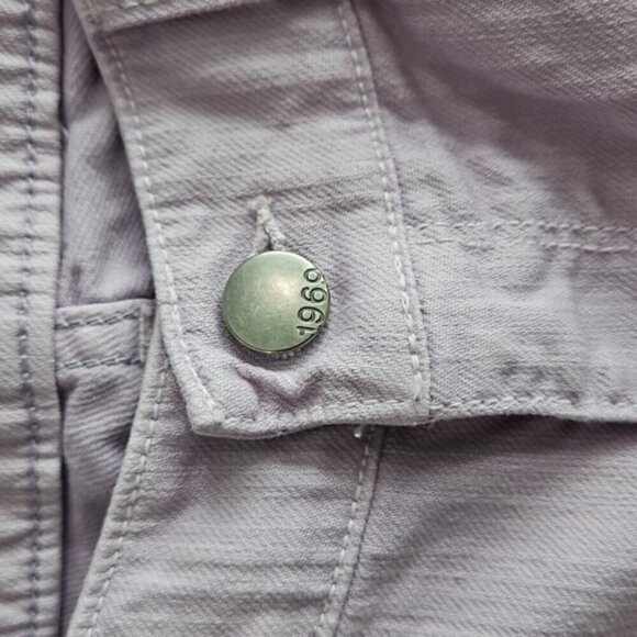 Gap 1969 Jeans Women's Size 27 Always Skinny Orchid Frost Purple Denim Stretch - Picture 7 of 16